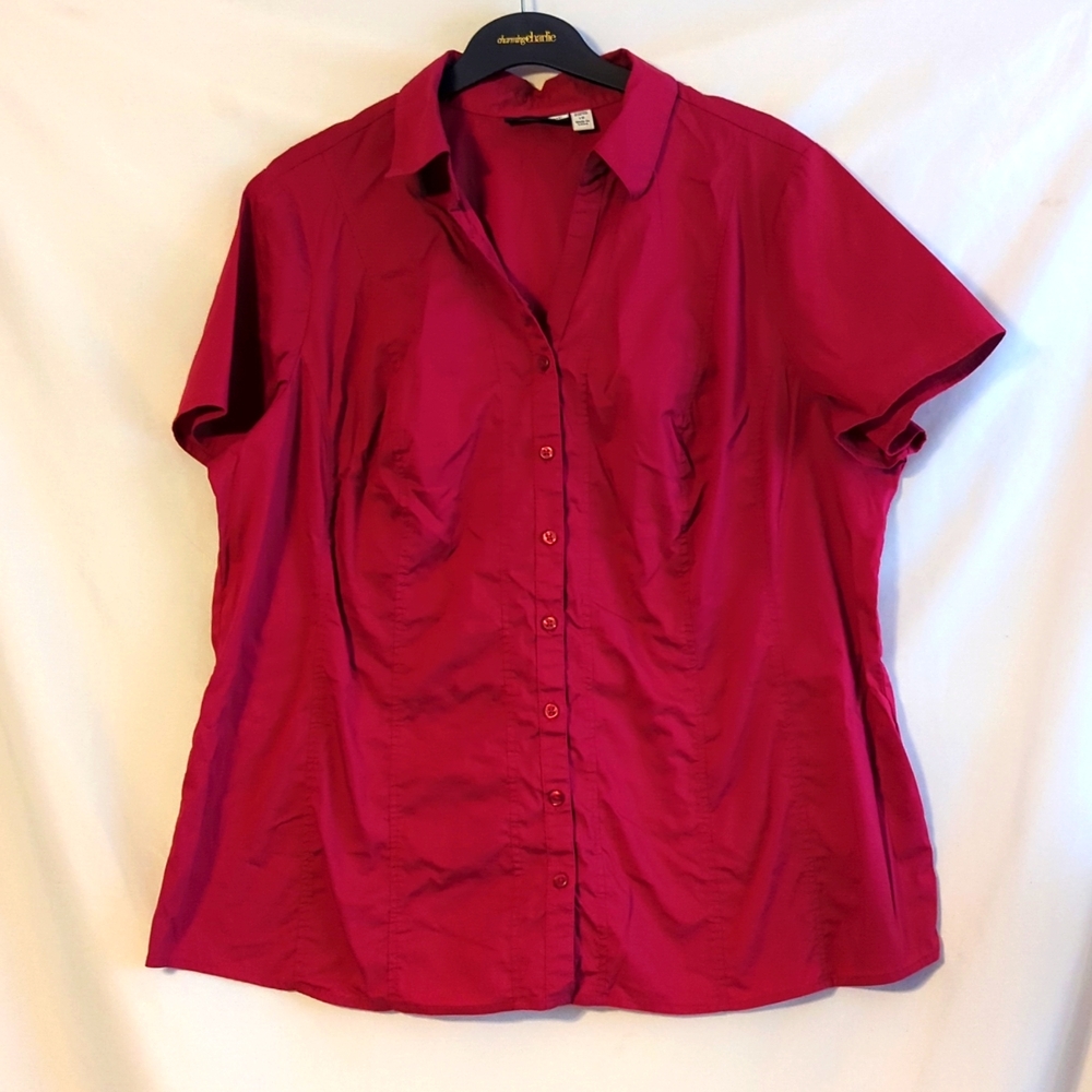 Pink Button Up Shirt